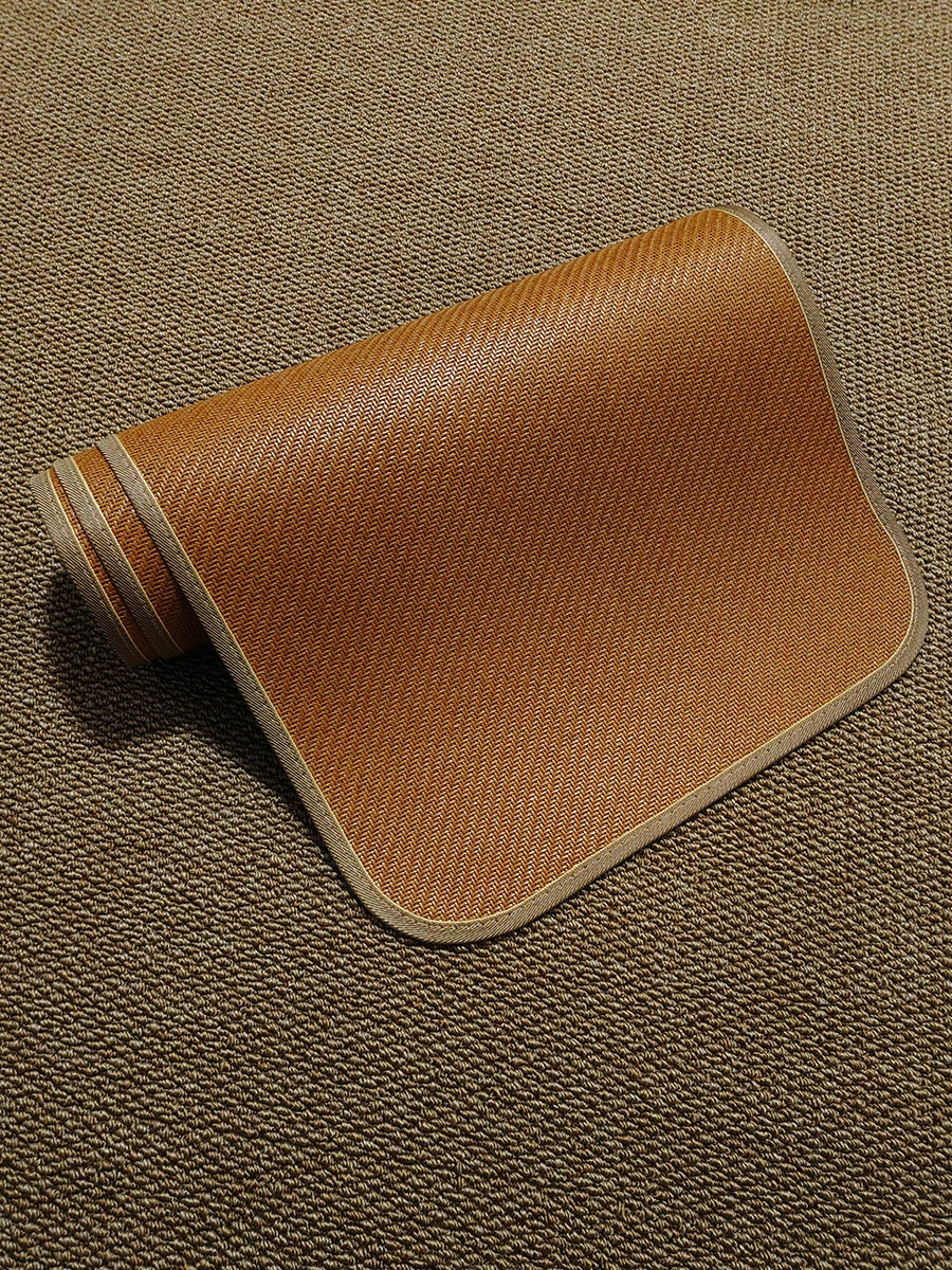 Summer Sofa Mat Breathable Rattan Bamboo Seat Cushion for Office and Home