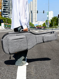 Electric Guitar Gig Bag, 39-inch, Thickened Waterproof Padded Backpack Case for Electric Guitars