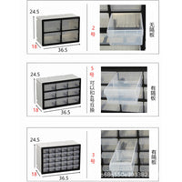 Multi-Drawer Storage Cabinet for Small Parts, Hardware, and Electronic Components