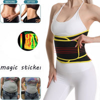 Women's Waist Trainer Belt Postpartum Abdominal Binder for Fitness and Yoga