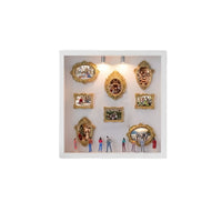3D Shadow Box Frame for DIY Miniature Scenes and Crafts
