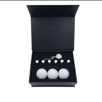 Golf Gift Set with Ball Marker, Divot Tool, and Tees