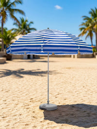 Portable Outdoor Beach Umbrella with UV Protection for Camping, Fishing, Patio, and Market Stalls