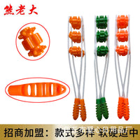 Manual Roller Massager for Back, Neck, Shoulder, and Lumbar Meridian Acupressure