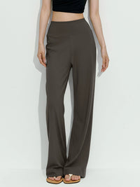 Women's Loose Fit Wide Leg Athletic Pants Breathable High Waist Straight Leg Trousers