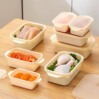 Stackable Food Storage Containers for Refrigerator, Airtight & Odor-Proof, Kitchen Food Grade Organizers