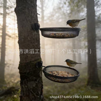 Adjustable Heavy-Duty Clamp Bird Feeder and Bath Holder for Patio