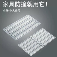 Silicone Door Handle Wall Protector Pads - Self-Adhesive, Transparent, Noise-Reducing