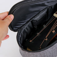 41-inch Acoustic Guitar Bag Padded Thickened Shockproof Double Shoulder Backpack Folk Guitar Case Waterproof