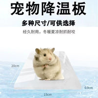 Pet Cooling Stone Slab for Hamsters, Rabbits, and Cats - High Temperature Resistant Slate Board