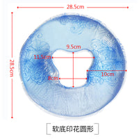 Silicone Beauty Face Pillow for Massage Table, U-Shaped Anti-Slip Cushion