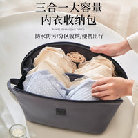 Travel Underwear Organizer Bag for Bras, Underpants, and Socks - Portable & Waterproof