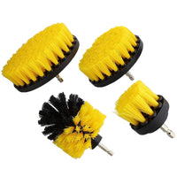 Drill Brush Attachment Set for Cleaning and Polishing