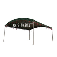 Outdoor Galvanized Steel Canopy Tent for Events, Carports, and Stalls - Heavy-Duty Wind and Rain Protection