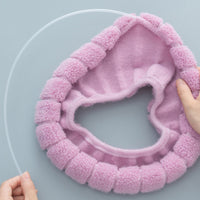 Toilet Seat Cushion Plastic Tube Replacement Support Rod for Knitted Toilet Seat Covers