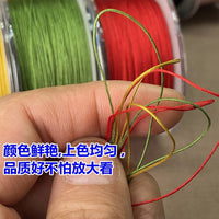 71# 0.4mm Nylon Braiding Cord for Jewelry Making, Bracelets, Necklaces, and Beading