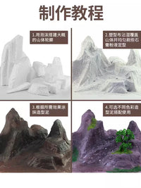 Landscape Modeling Clay for Dioramas and Terrain Scenery