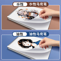 Thickened Sketchbook for Drawing, Opaque Quick-Sketch Art Book for Students and Kids
