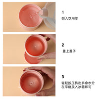 DIY Round Ice Ball Mold for Kids, Food-Grade Plastic Ice Cube Tray with Pattern