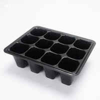 Succulent Seedling Starter Kit with Humidity Dome - 3-Piece Plant Propagation Tray Set