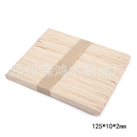 Craft Wood Sticks for DIY Projects - Ice Cream Bar Sticks, Colored Popsicle Sticks, Craft Wood Pieces