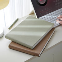 B5 Thickened Horizontal Flip Notebook for Students, Grid/Blank Pages, High Aesthetic Design