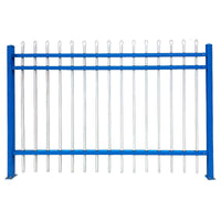 Thickened Zinc Steel Fence Panel for Residential, Villa, and Garden Security