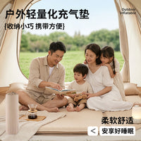 Self-Inflating Camping Mattress with Pillow for Outdoor and Home Use