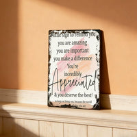 American Style Inspirational English Quote Metal Wall Art for Living Room Bedroom Decor