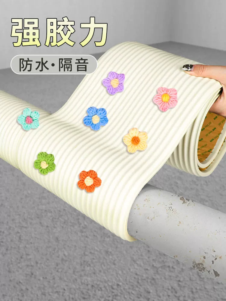 Pipe Cover Decorative Wrap for Indoor Pipes, Air Conditioning, Gas Lines, and Drain Pipes