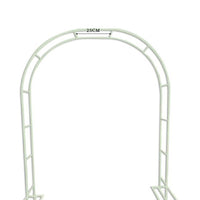 Heavy-Duty Metal Garden Arch for Climbing Plants, Roses, and Vines - Outdoor Trellis Support