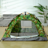 Portable Pop-Up Camping Tent with UV Protection for Outdoor Beach & Hiking