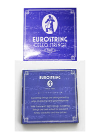 Imported Cello Strings Set - Silver Nylon Core for Professional Solo Performance