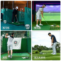 Golf Ball Shagger Basket for Driving Range Practice, Holds 50-100 Balls