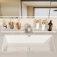 Bathroom Vanity Shelf with Faucet Wall Mount for Washbasin Storage