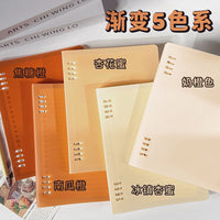 B5/A5 Hardcover Loose-Leaf Notebook with Detachable Rings