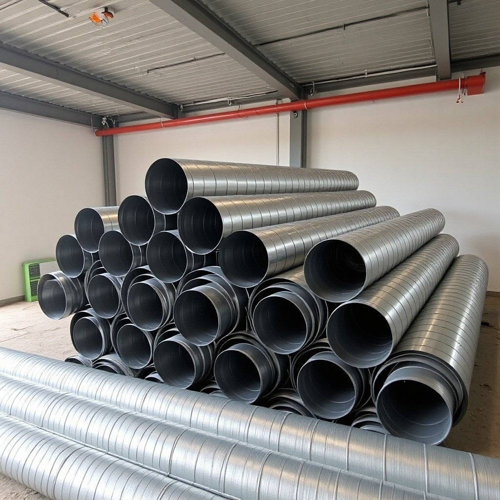 Galvanized Steel Spiral Duct for Ventilation Systems