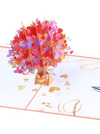 3D Pop-Up Valentine's Day Greeting Card for Lovers
