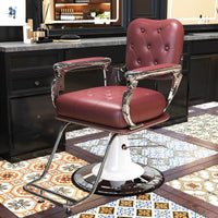 Hydraulic Reclining Barber Chair for Hair Salon