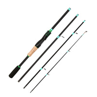 Portable Multi-Section ML Lure Fishing Rod for Travel