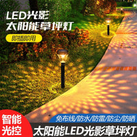 Solar Powered Outdoor Projector Lawn Light for Garden and Pathway Decoration