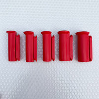 Fishing Rod Butt Cap Line Winder Set with Breathable Silicone Line Organizer