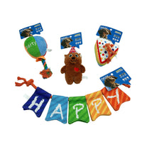 Fetch! Maltese Small to Medium Dog Birthday Gift Squeaky Crinkle Rope Toy