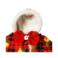 Christmas Pet Cape and Hat Set for Cats and Dogs