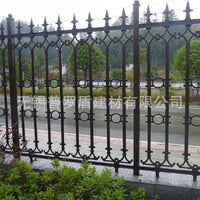 Cast Iron Garden Fence Panel for Lawn, Balcony, and Flower Bed Decoration