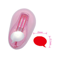 DIY Craft Punch for Kids' Scrapbooking and Hand-Account Tools, Chat Bubble Embossing Machine