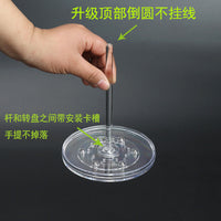 Portable Wooden Yarn Swift Winder for Knitting and Crocheting