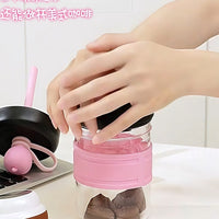 Portable Cold Brew Coffee Tumbler with Ice Cube Mold, Large Capacity Quick-Cooling Travel Cup