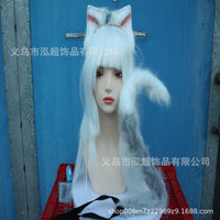 Cute Cat Ear Headband and Tail Cosplay Set
