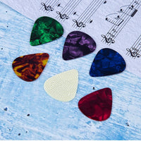Guitar Picks Universal ABS Celluloid Picks 0.46 0.71 0.96 Thickness Guitar Beginner Picks